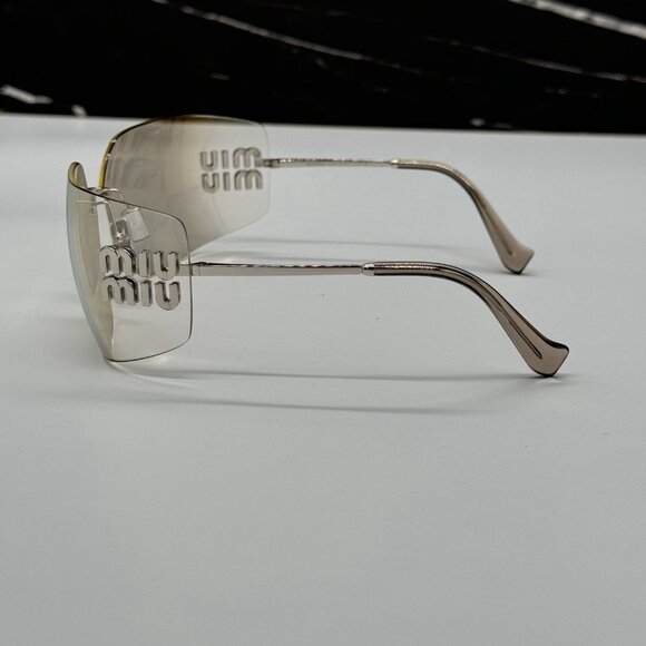 NEW MIU MIU RUNWAY SUNGLASSES MIU MIU MU54YS 1BC10F OVERSIZED WOMEN SUNGLASSES main image 6